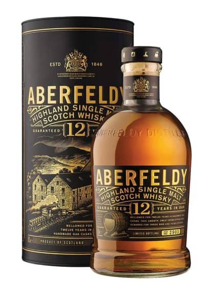 Aberfeldy 12 Year Old Highland Single Malt Scotch Whisky 70cl