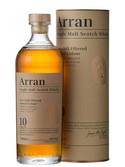 Arran 10 Year Old Island Single Malt Scotch Whisky