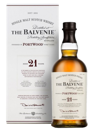 Balvenie 21 Year Old Port Wood Speyside Single Malt Scotch Whisky