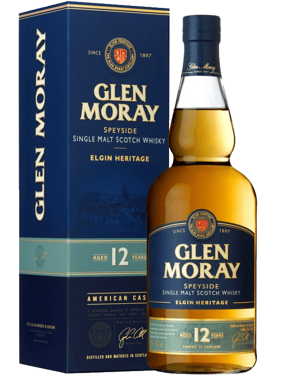 Glen Moray 12 Year Old Elgin Heritage Speyside Single Malt Scotch