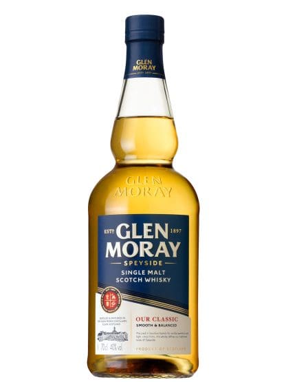 Glen Moray Our Classic Speyside Single Malt Scotch Whisky 70cl Bottle