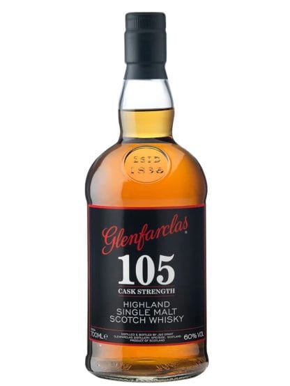 Glenfarclas 105 Cask Strength Speyside Single Malt Scotch Whisky 70cl