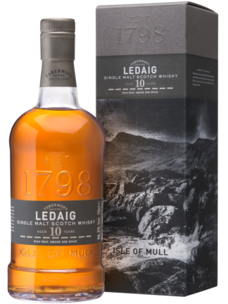 Ledaig 10 Year Old Single Malt Scotch Whisky from the Isle of Mull in the Hebrides