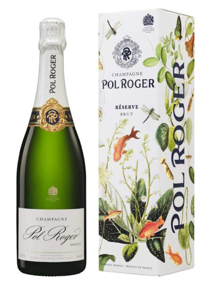 Pol Roger Brut Reserve NV Fish Box Champagne