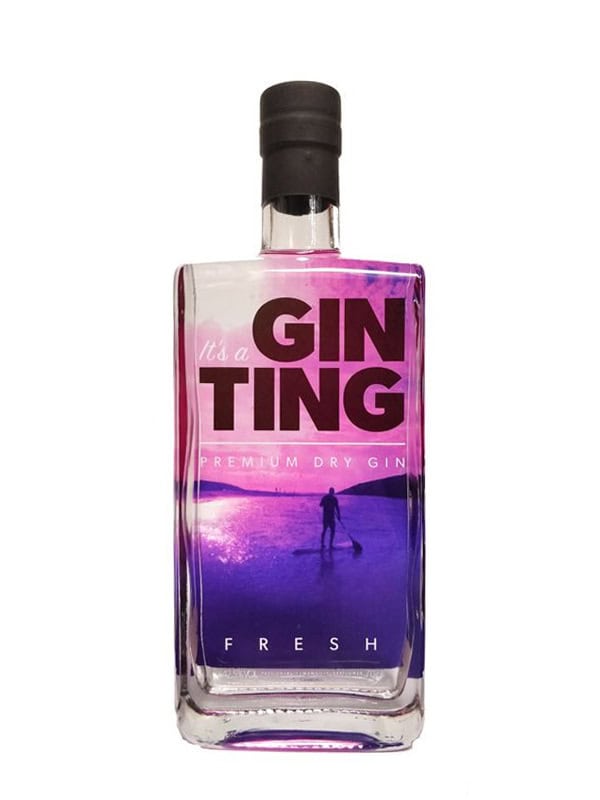 Gin Ting Passionfruit, Mango And Elderflower Premium Dry Gin House of