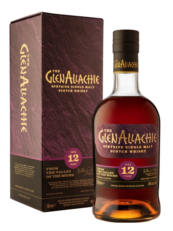 12 year old Whisky Speyside Single Malt Glenallachie 