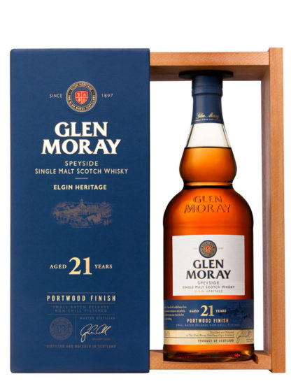 Glen Moray 21 Year Old Portwood Speyside Single Malt Scotch Whisky
