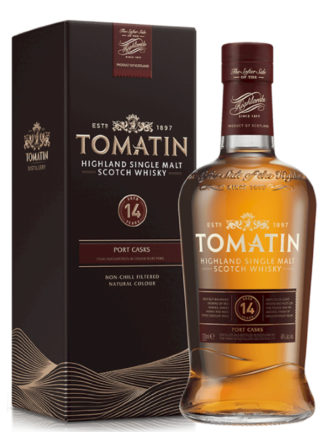 Tomatin 14 Year Old Tawny Port Wood Highland Single Malt Scotch Whisky