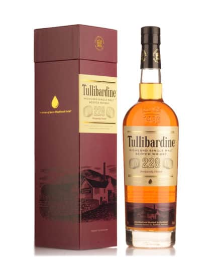 Tullibardine 228 Burgundy Cask Finish Highland Single Malt Scotch Whisky 70cl