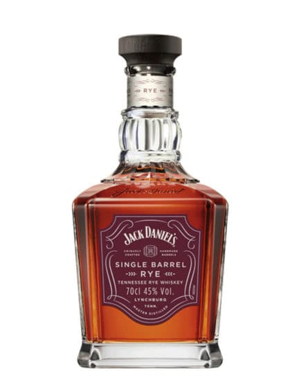 Rye whiskey from Jack Daniel's - no, you're not imagining it! Their first new grain recipe in 150 years is a tasty rye, made with 70% rye, 18% corn and 12% malted barley. What's more, this rye is drawn from single barrels.
