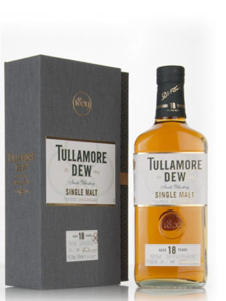 Tullamore Dew 18 Year Old Single Malt Whiskey