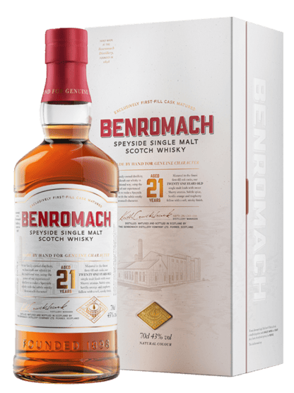 Benromach 21 Year Old Single Malt Whisky
