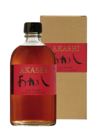 Akashi 6 Years Old Red Wine Cask Single Malt Whisky