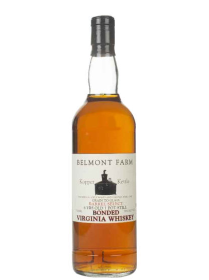 Belmont Farm Kopper Kettle 6 Year Old Bonded Virginia Whiskey