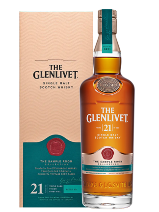 Glenlivet 21 Year Old Sample Room Collection Speyside Single Malt Scotch Whisky