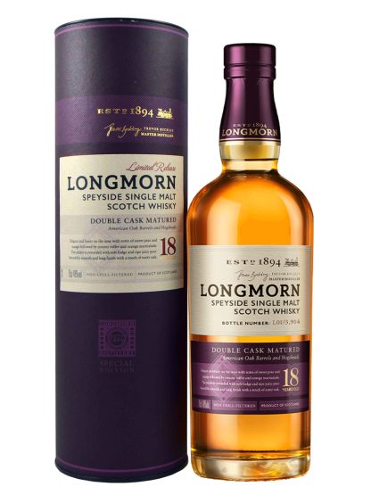 Longmorn 18 Year Old Speyside Single Malt Whisky