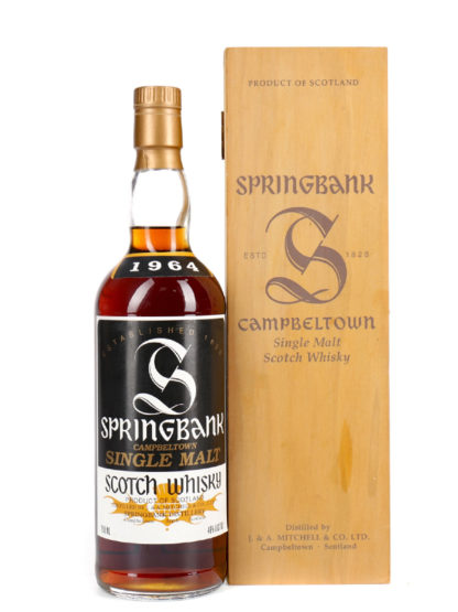 Springbank 1964 Vintage Bottling Campbeltown Single Malt Scotch Whisky