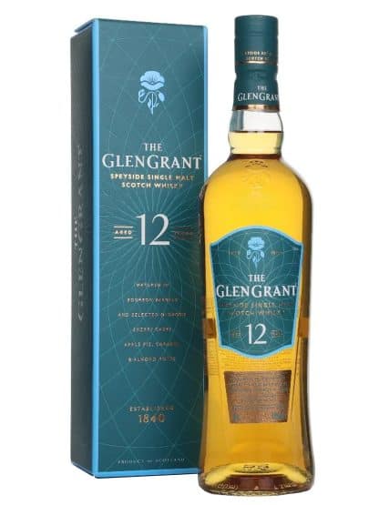 Glen Grant 12 Year Old Speyside Single Malt Scotch Whisky 70cl