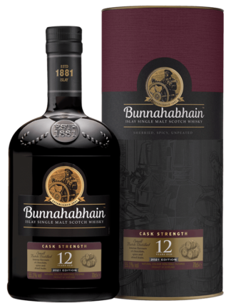 Bunnahabhain 12 Year Old Cask Strength 2021 Edition Islay Single Malt Scotch Whisky