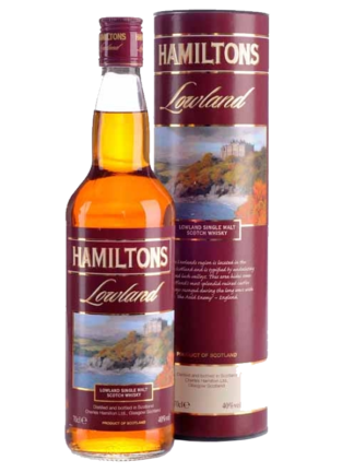 Hamiltons Lowland Single Malt Scotch Whisky