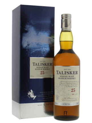 Talisker 25 Year Old Island Single Malt Scotch Whisky