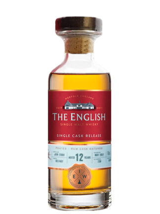 The English Whisky Co 12 Year Old 2009 Peated Rum Cask Single Malt Whisky