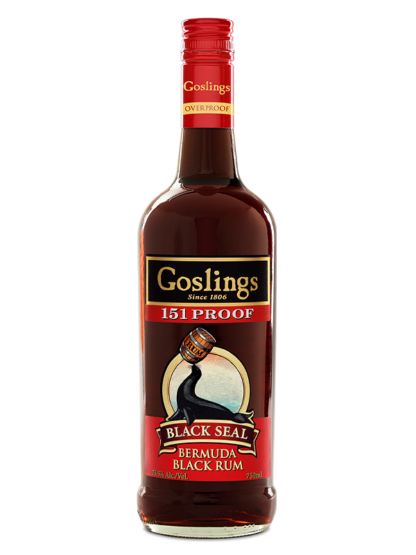 Gosling's Black Seal 151 Proof Bermuda Rum