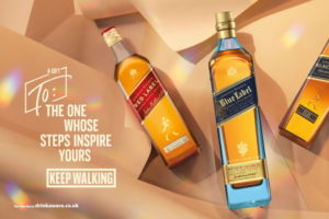 Johnnie Walker Featured Product Homepage Footer Banner