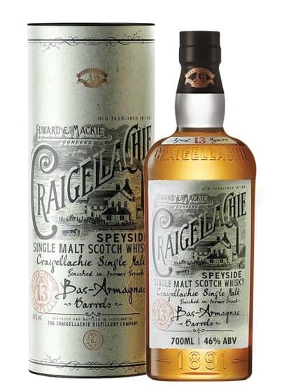Craigellachie 13 Year Old BAS Armagnac Cask Speyside Single Malt Scotch Whisky 70cl