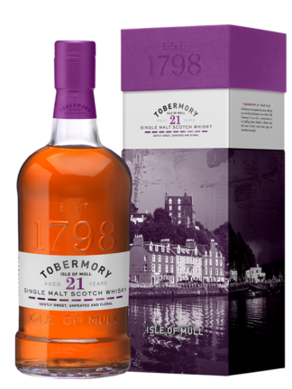 Tobermory 21 Year Old Oloroso Sherry Finish Island Single Malt Scotch Whisky
