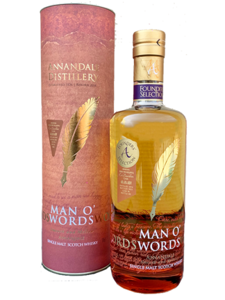 Annandale Man O'Words 2016 Refill Bourbon Cask Lowland Single Malt Scotch Whisky