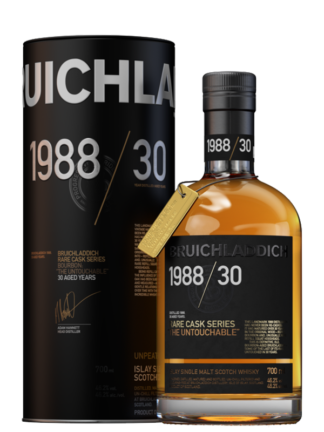 Bruichladdich 30 Year Old 1988 Vintage Rare Cask Series Single Malt Scotch Whisky