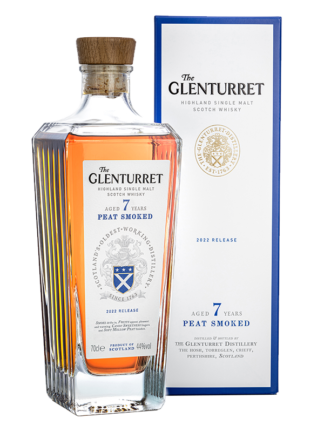 The Glenturret 7 Years Old Peat Smoked 2022 Release Highland Single Malt Scotch Whisky