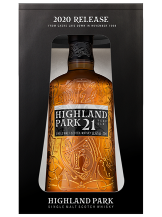 Highland Park 21 Year Old 2020 Release Single Malt Island Scotch Whisky