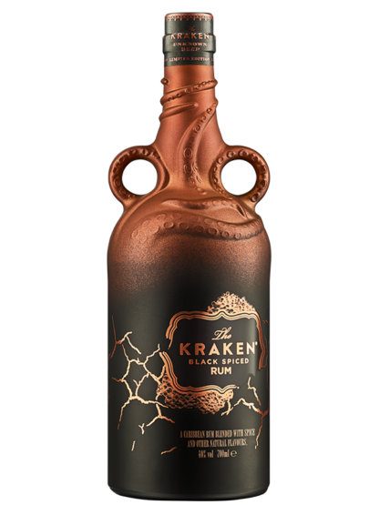 The Kraken Black Spiced Rum: Unknown Deep Copper Scar 2022 Limited Edition