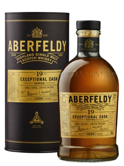 Aberfeldy 19 Year Old Sherry Cask Exceptional Cask Series Highland Single Malt Scotch Whisky