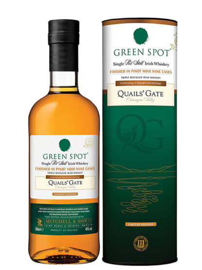 Green Spot Quails' Gate Pinot Noir Finish Single Pot Still Irish Whiskey