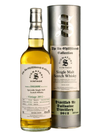 Dailuaine 10 Year Old 2012 Un-Chillfiltered Collection Signatory Vintage Speyside Single Malt Scotch Whisky