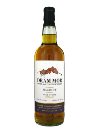 Dram Mor Macduff 9 Year Old 2012 Refill Sherry Butt Speyside Single Malt Whisky