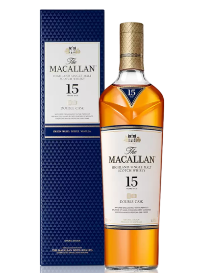 The Macallan 15 Year Old Double Cask Speyside Single Malt Scotch Whisky