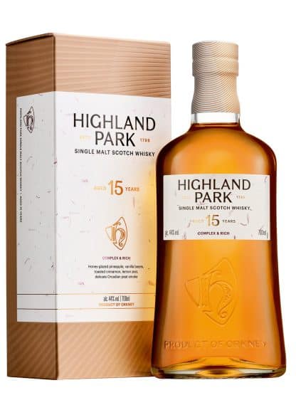 Highland Park 15 Year Old Island Single Malt Scotch Whisky 70cl