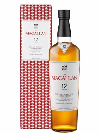 Macallan 12 Year Old Double Cask Speyside Single Malt Scotch Whisky (New 2025 Design) 70cl