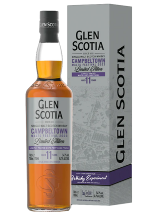 Glen Scotia 11 Year Peated Port Cask Festival Edition Single Malt Scotch Whisky
