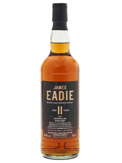 James Eadie Glendullan 11 Year Old 1st Fill Malaga Hogshead Speyside Single Malt Scotch Whisky