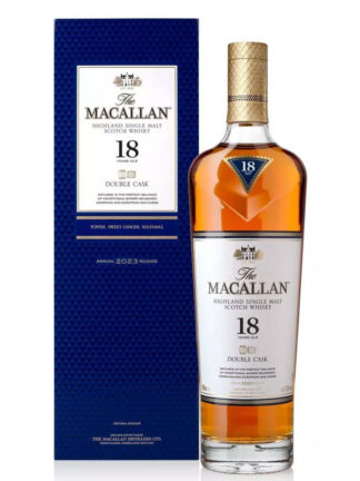 Macallan 18 Year Old Double Cask 2023 Vintage Speyside Single Malt Scotch Whisky