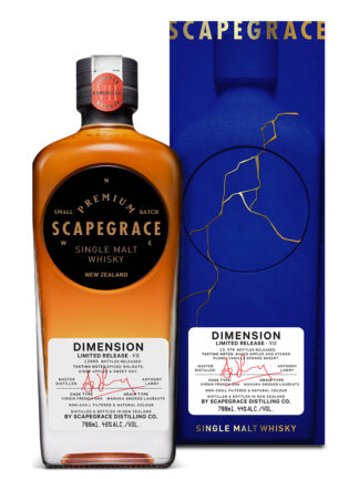 Scapegrace Dimension Limited Release VII New Zealand Single Malt Whisky