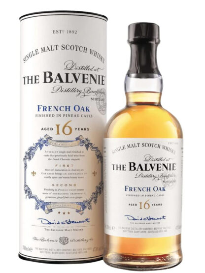 Balvenie 16 Year Old French Oak Pineau Cask Single Malt Scotch Whisky