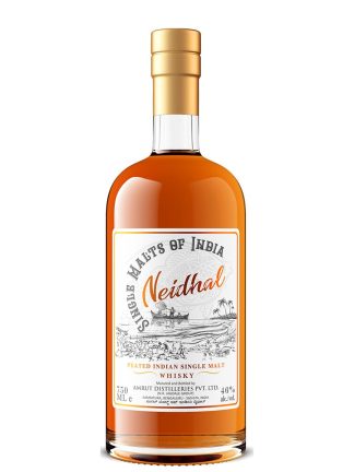 Amrut Neidhal Peated Indian Single Malt Whisky Naked Bottle
