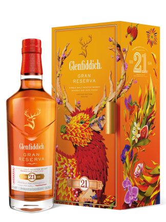 Glenfiddich 21 Year Old Gran Reserva Lunar New Year 2024 Speyside Single Malt Scotch Whisky