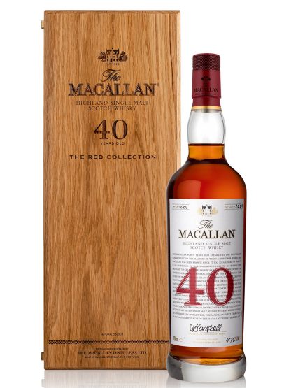 The Macallan 40 Year Old Red Collection Speyside Single Malt Scotch Whisky